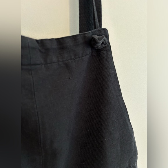 Able Jorja Soft Twill Dungaree Overalls Jumpsuit XL relaxed washed black - Picture 5 of 10